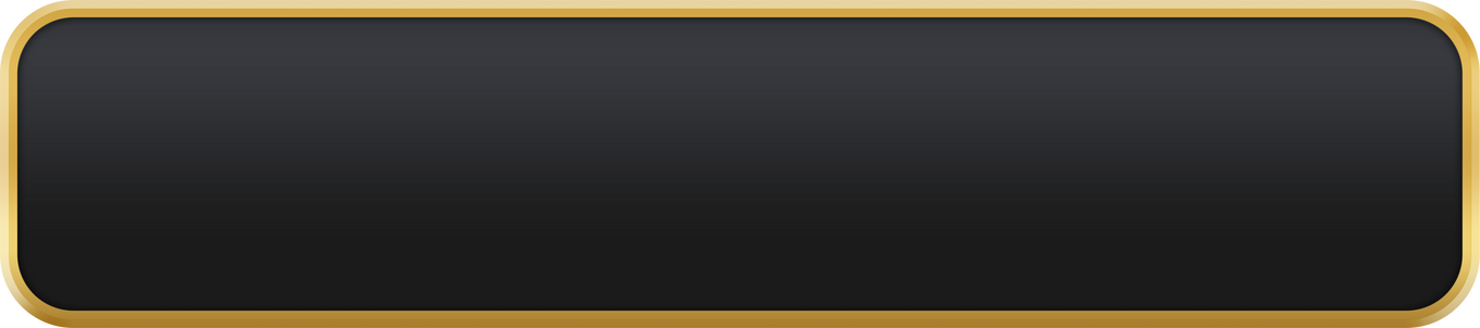 Black Button with Gold Frame. Gold Button.